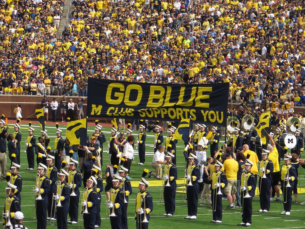University of Michigan Block M